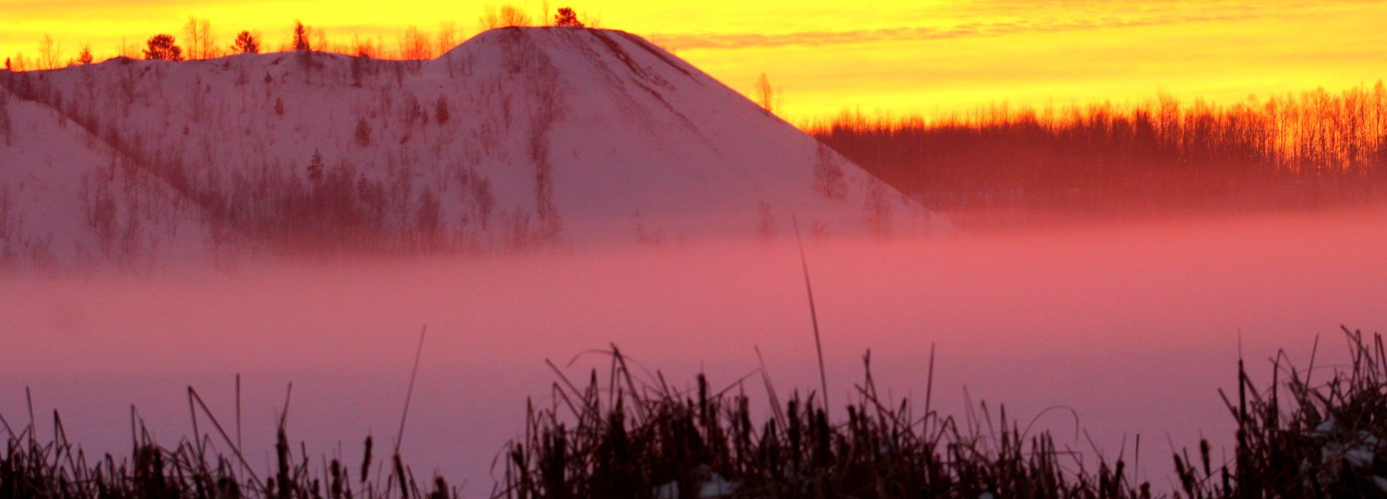 Sunset mine dump