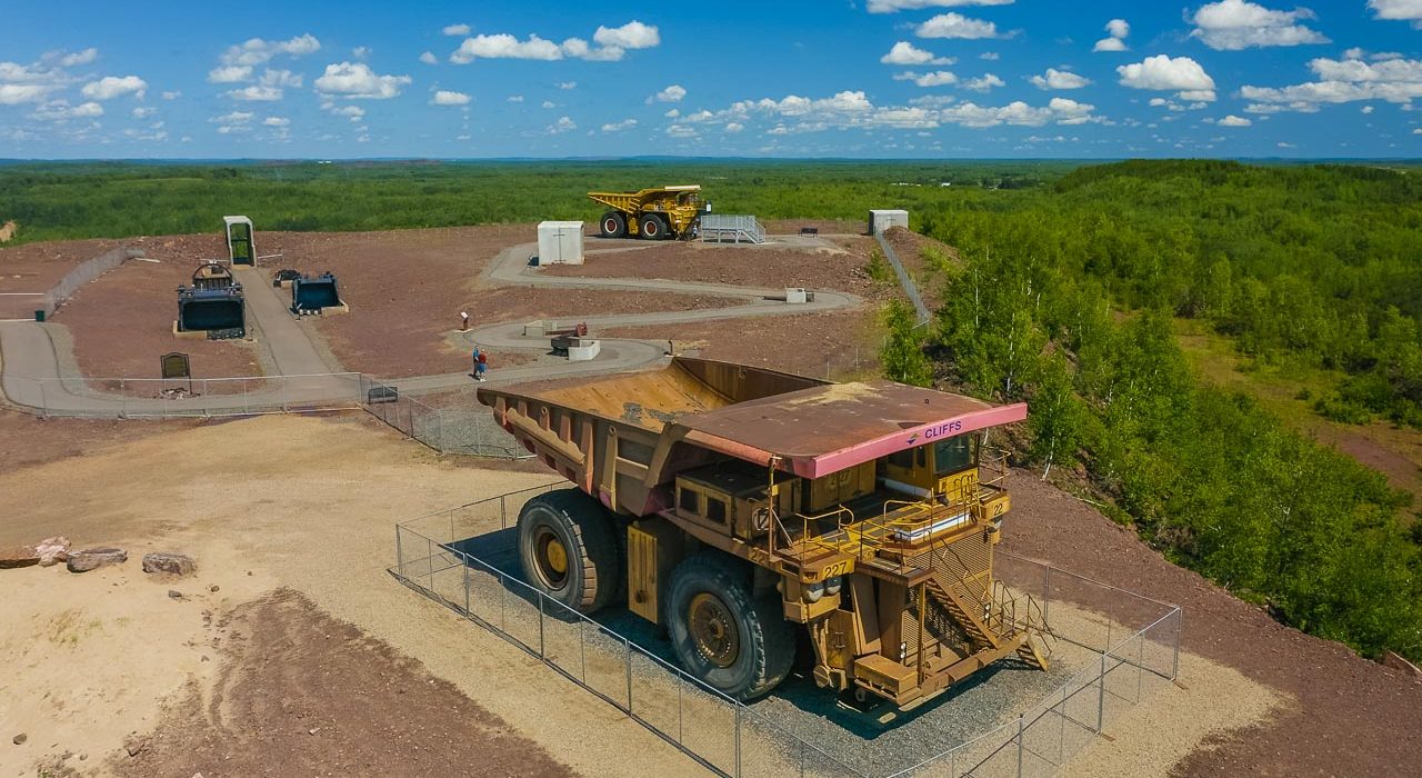 Hull Rust Mine View in Hibbing