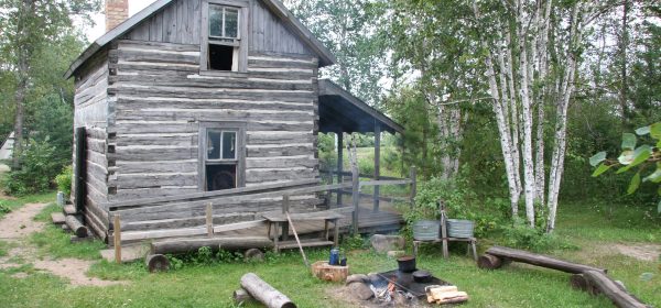 An original pioneer homestead used by white "settlers" in northern Minnesota is open to the public at Minnesota Discovery Center in Chisholm.