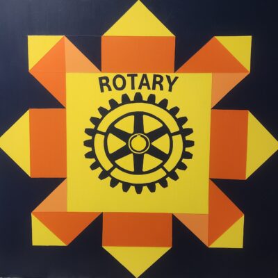 Fire Wheel - Rotary - Downtown Hibbing - Debbie Nehring Barker