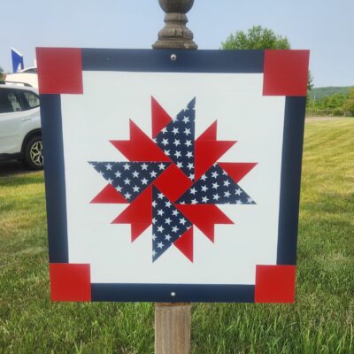 Stars & Stripes - Bike Trail | 1201 Greyhound Blvd. - Debbie Nehring Barker