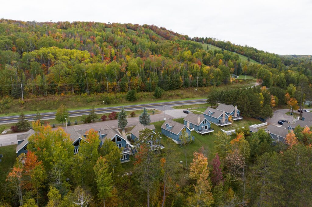 Villas Fall Aerial